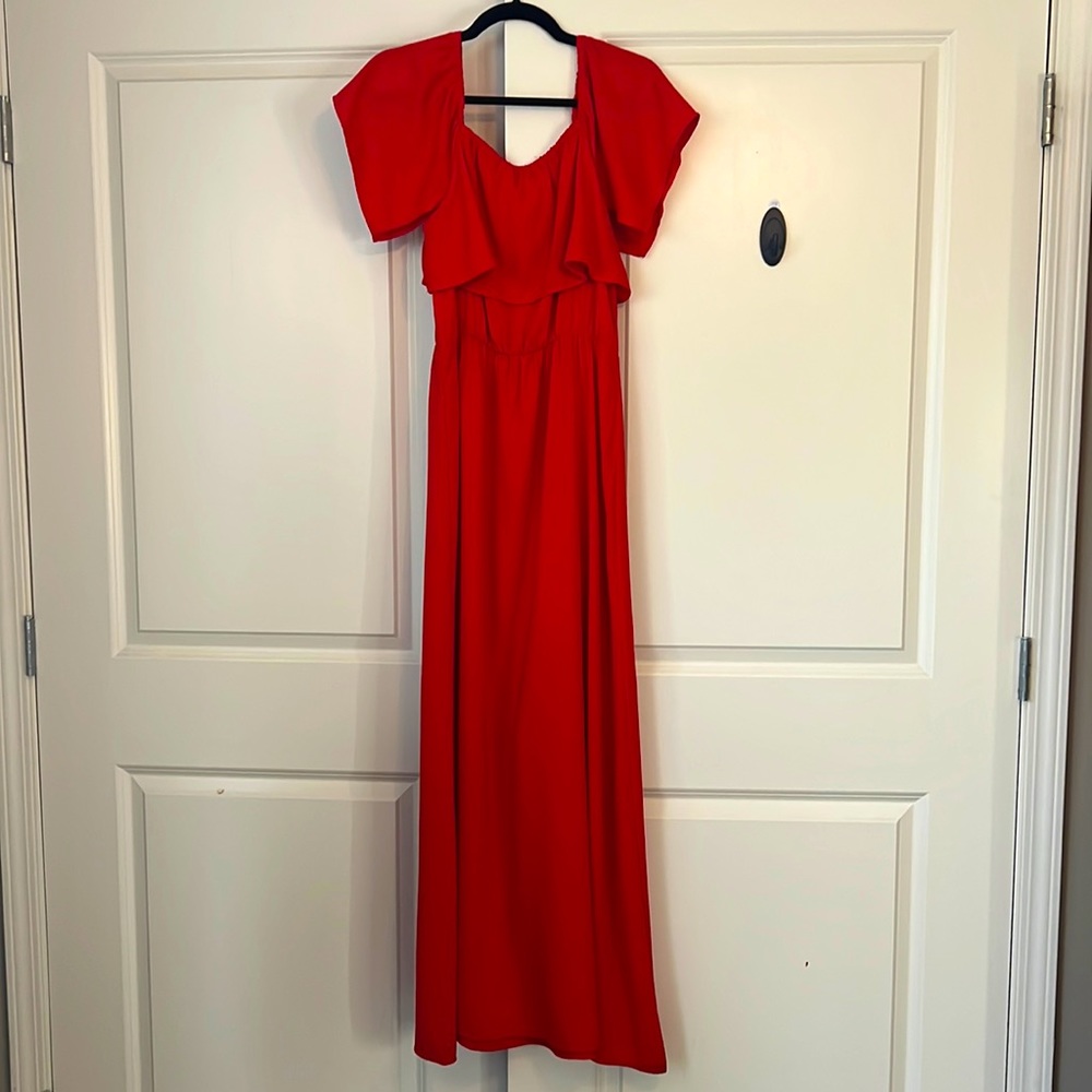 Gorgeous Red Maxi Dress